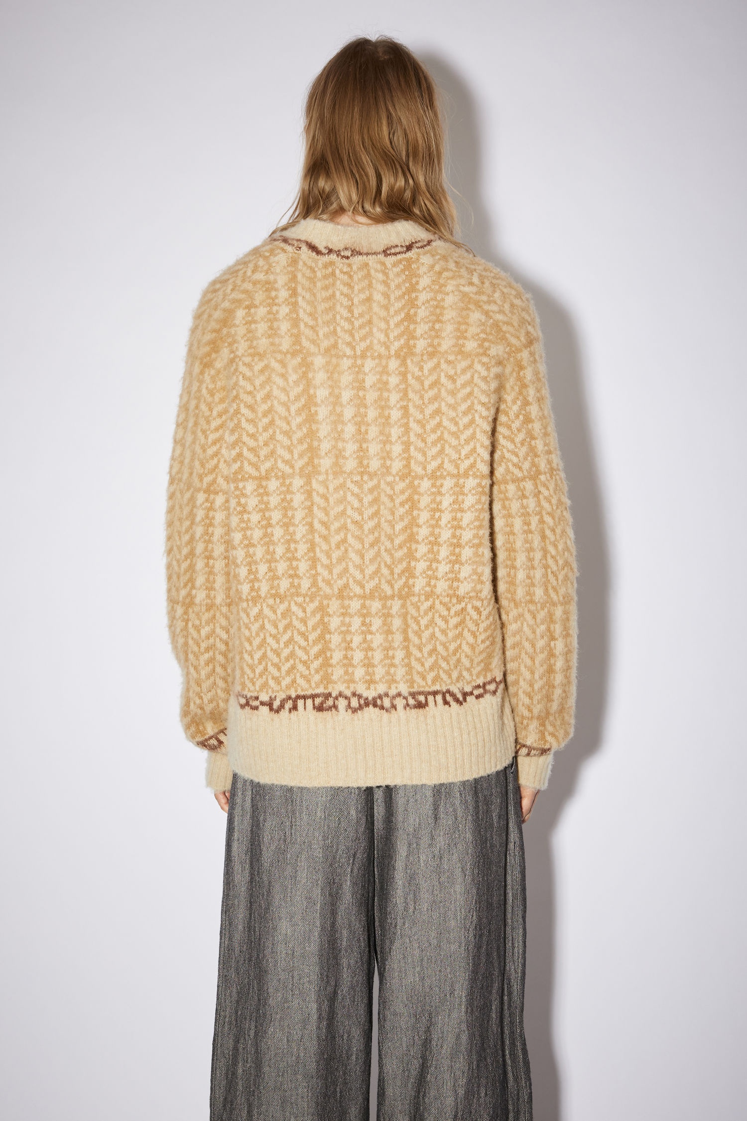 Wool sweater - Beige/brown - 3