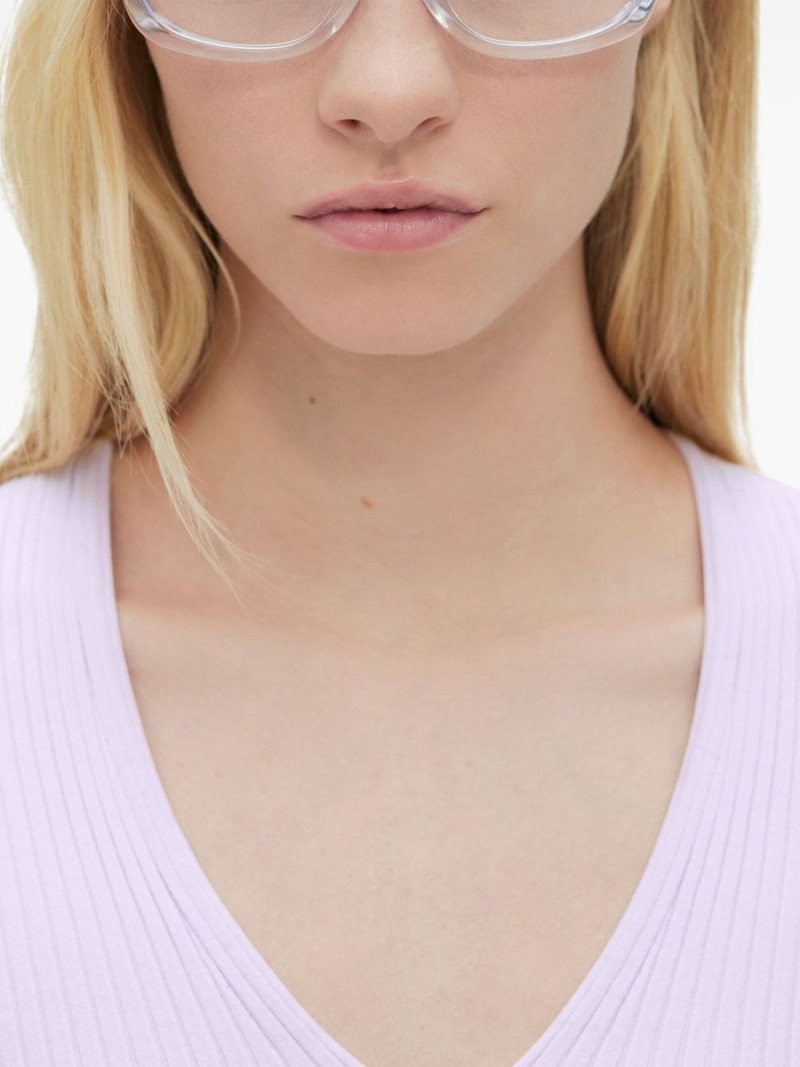 V-neck ribbed jumper 5