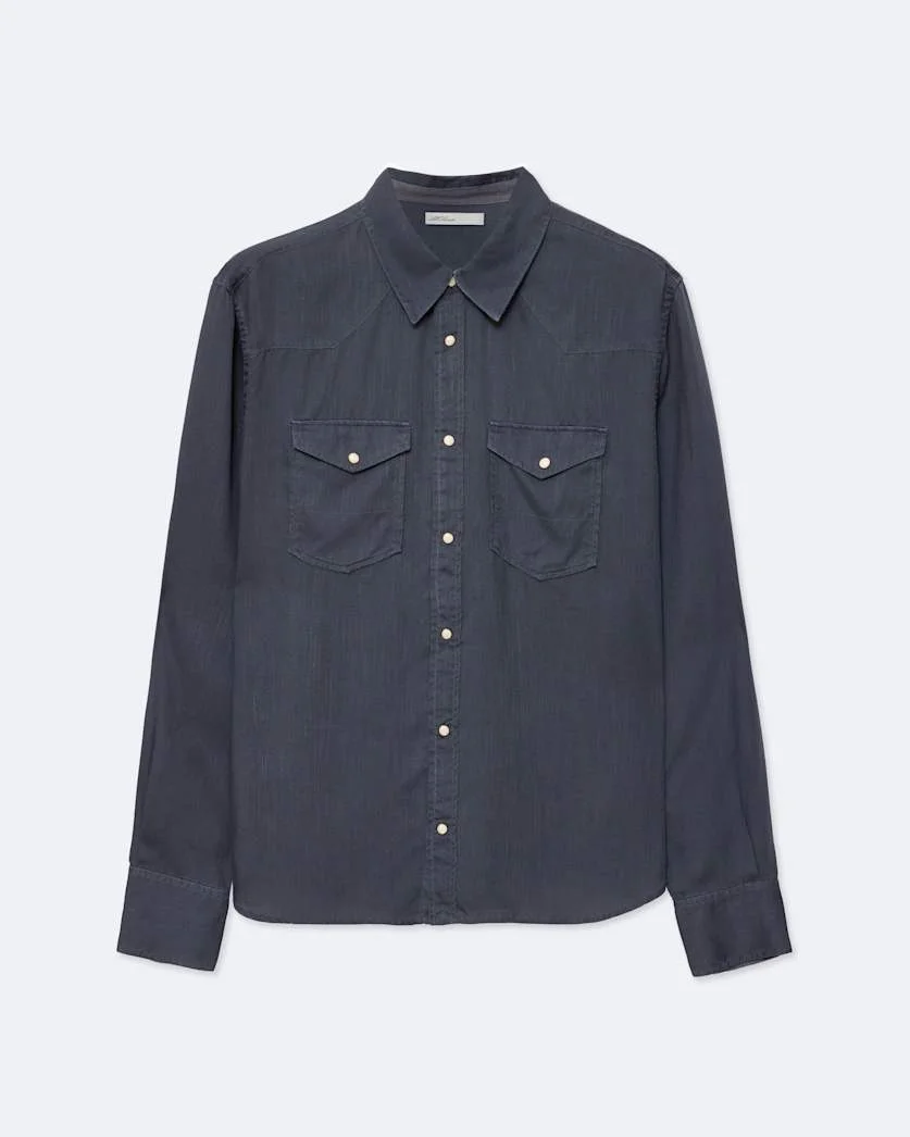 HANWAY REGULAR-FIT TENCEL SHIRT - 1