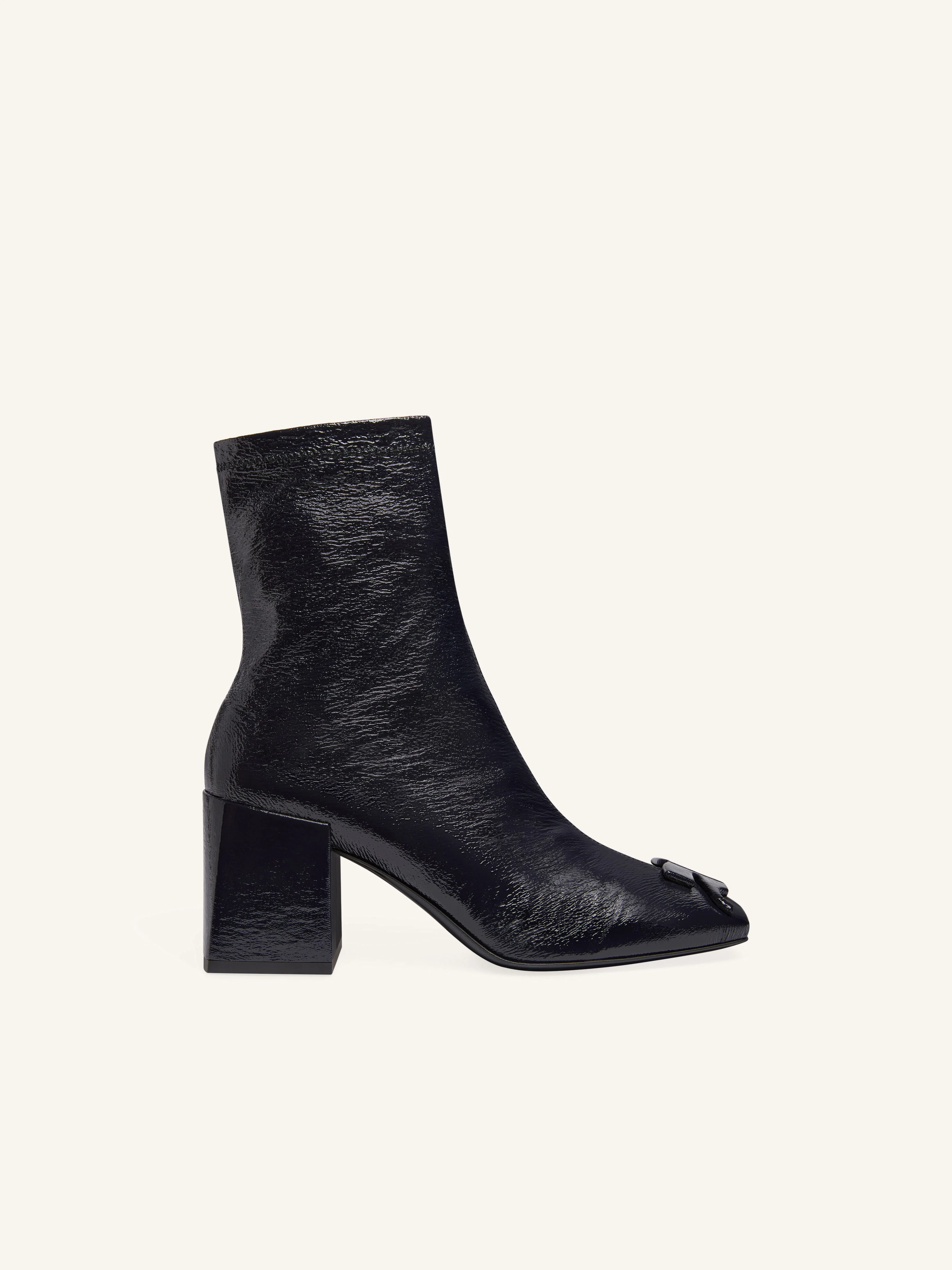 REEDITION VINYL ANKLE BOOTS - 1