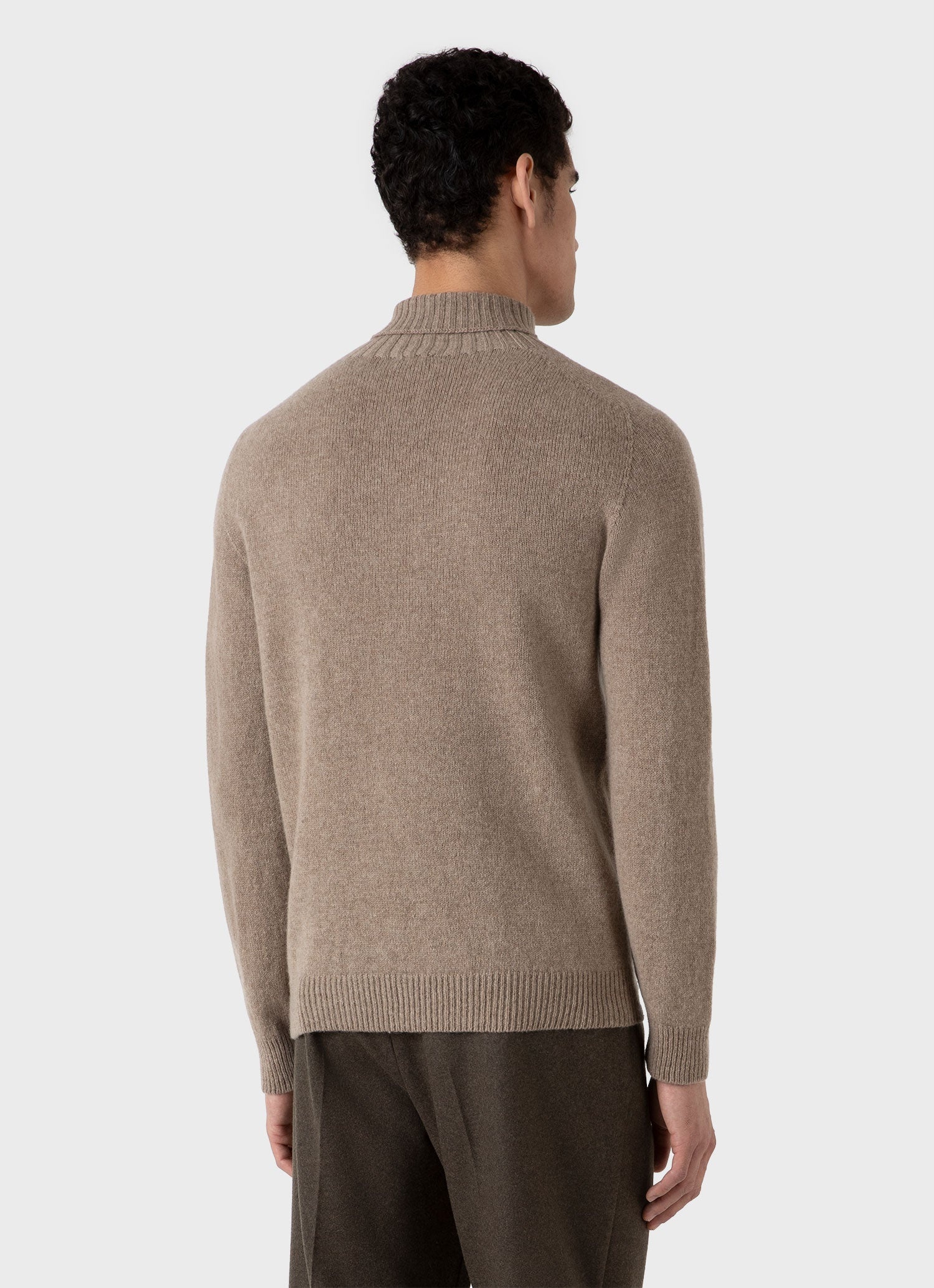 Lambswool Roll Neck - 5