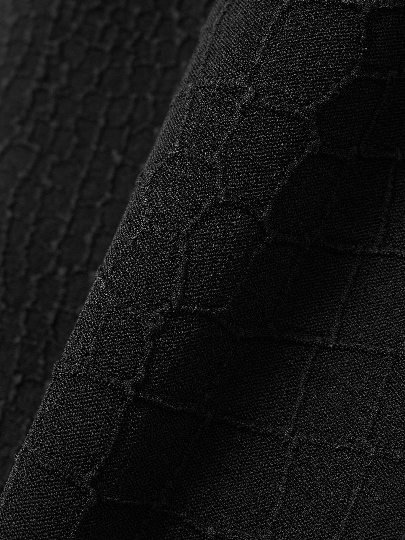 The Scala jacquard-knit maxi dress Black - 4