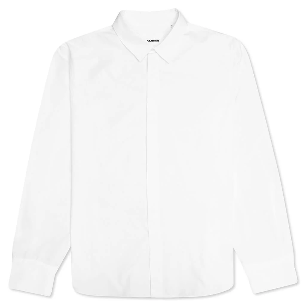 HEAVY ORGANIC SHIRT - WHITE - 1