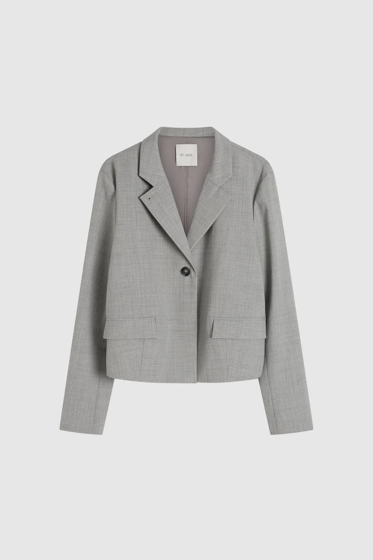 Cocoon Blazer - Concrete - 1