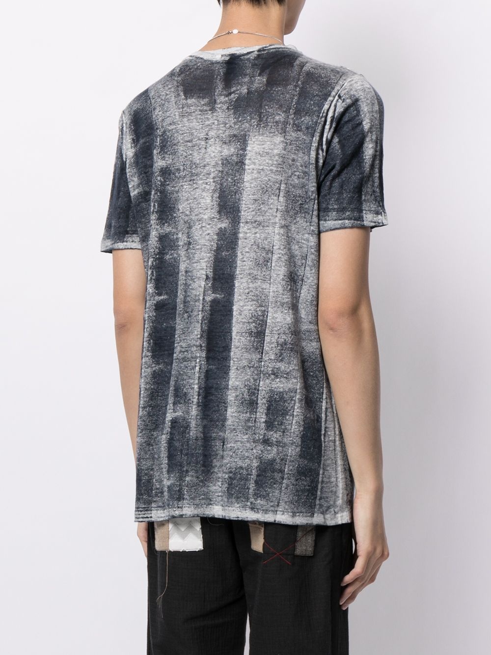 brushed-effect T-Shirt - 4