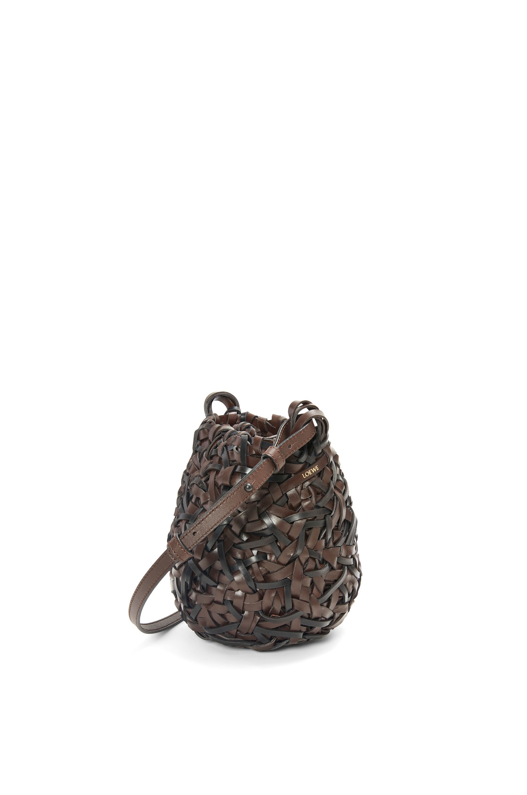 Small Nest Basket bag in calfskin - 4