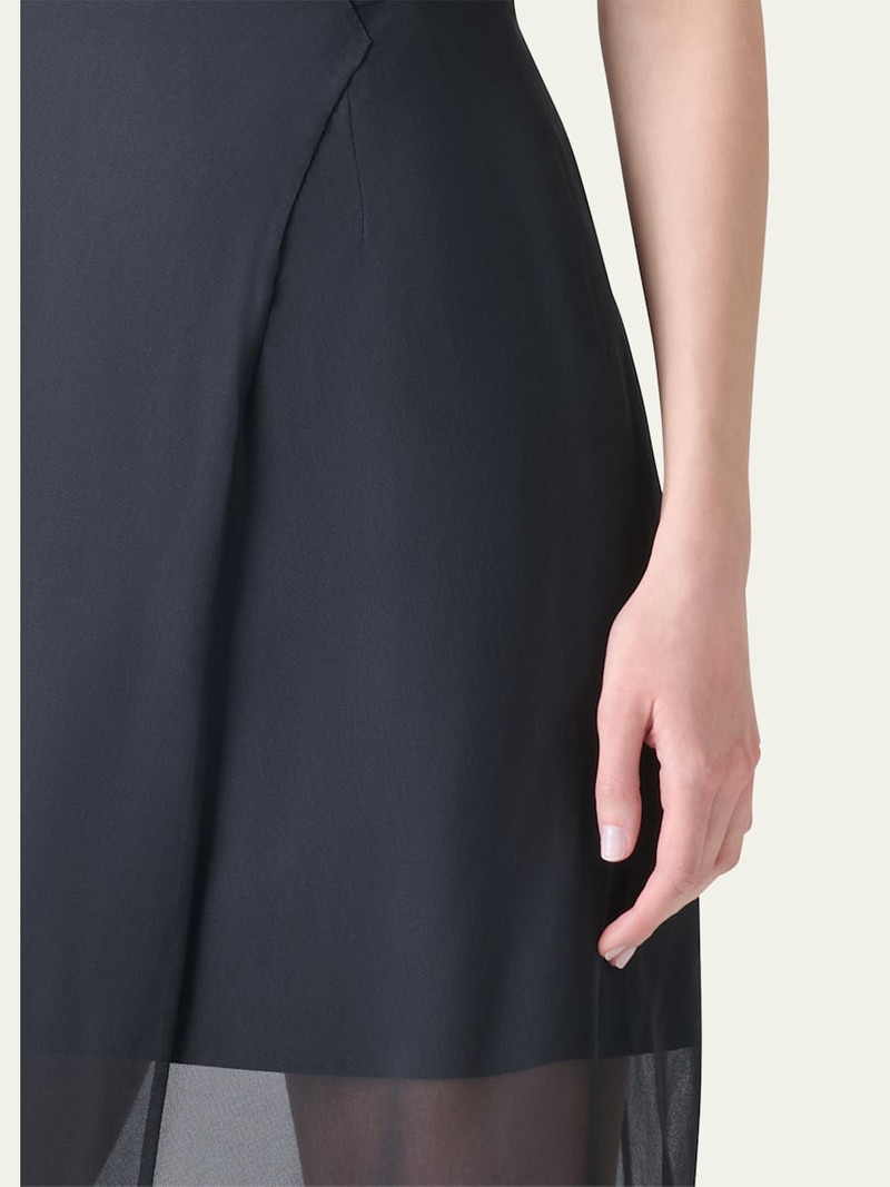 Silk Panama Overlayer Gown 5