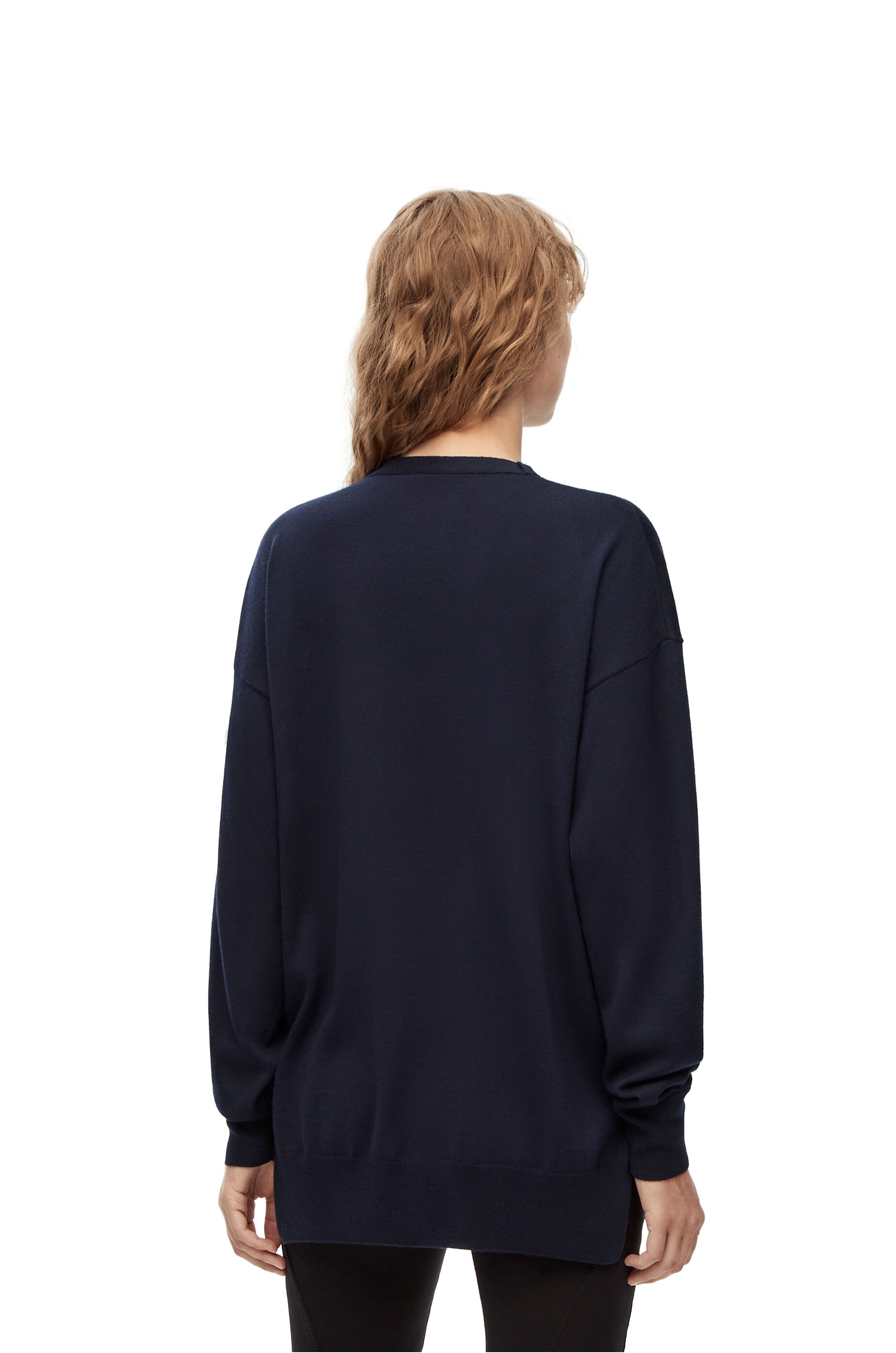 Anagram pocket cardigan in wool - 4