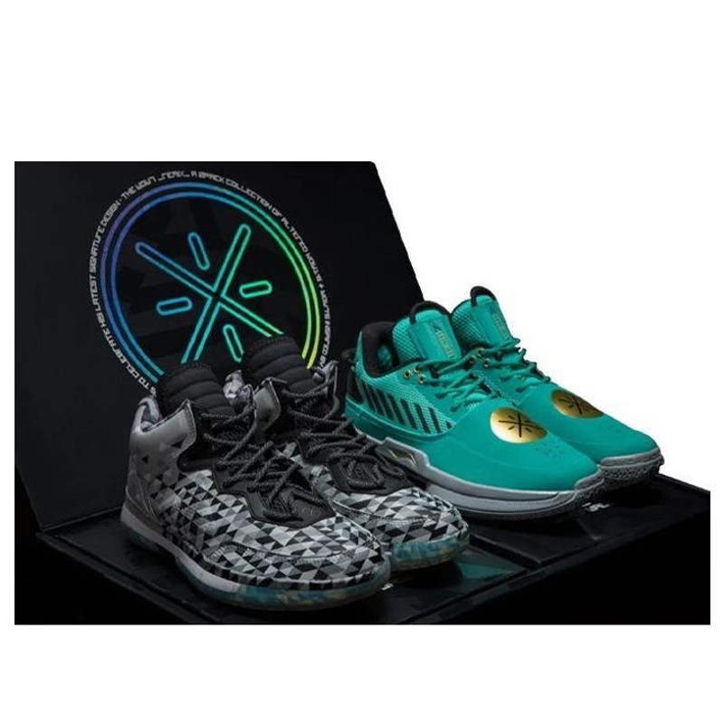 Li-Ning Remix 4/6 Suit Black/Green ABAN079-18 - 1