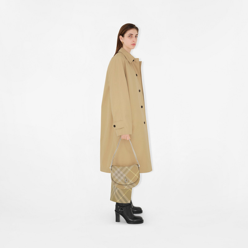 Long Cotton Blend Car Coat 3