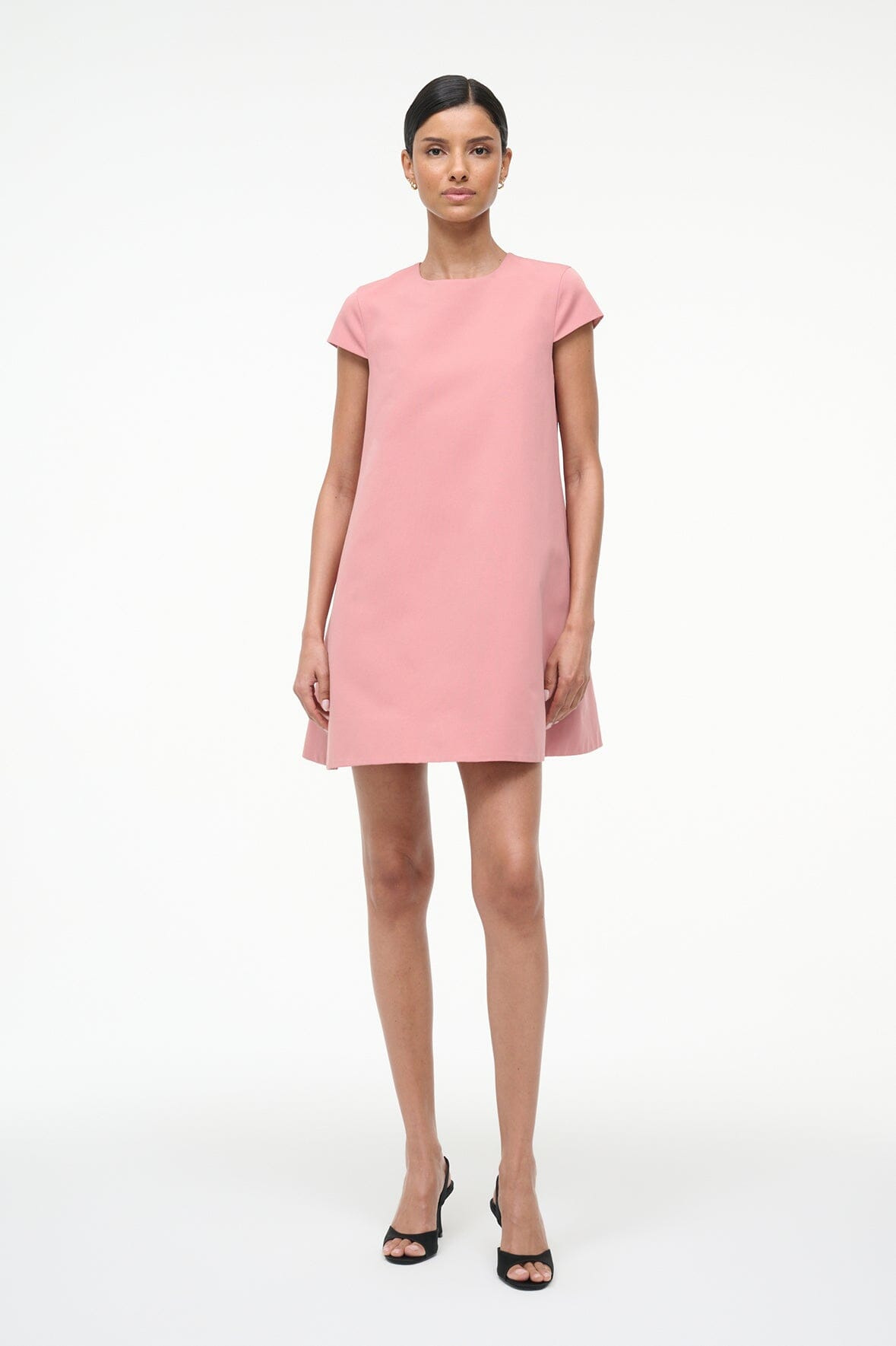 STAUD MIA DRESS ROSEWATER - 4