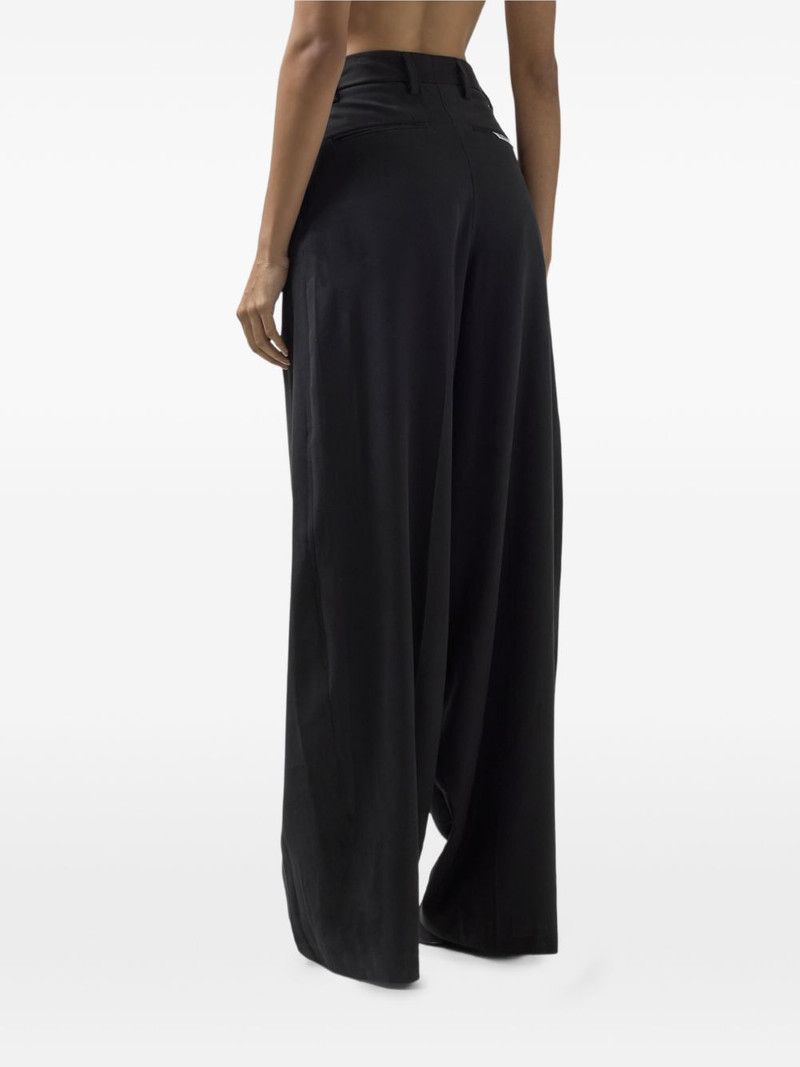 pleated-design trousers 5