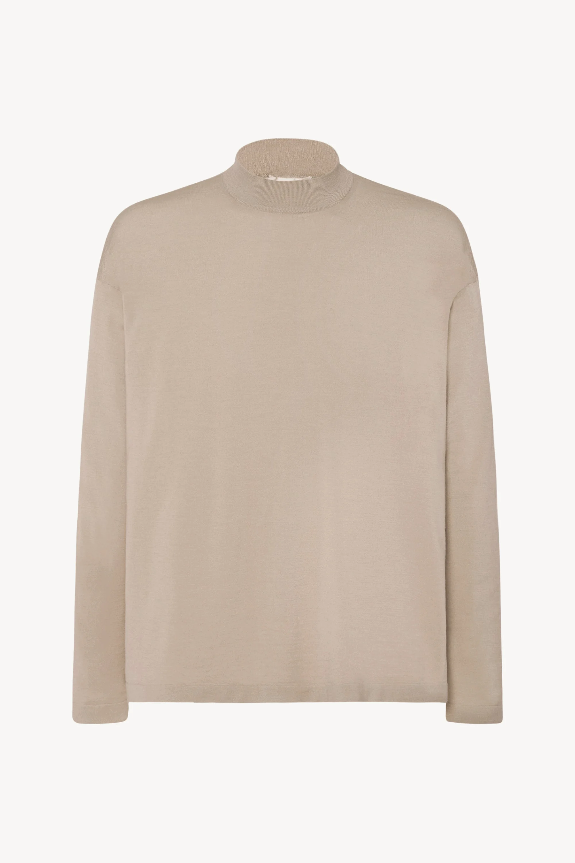 Delsie Mock Neck in Wool - 1