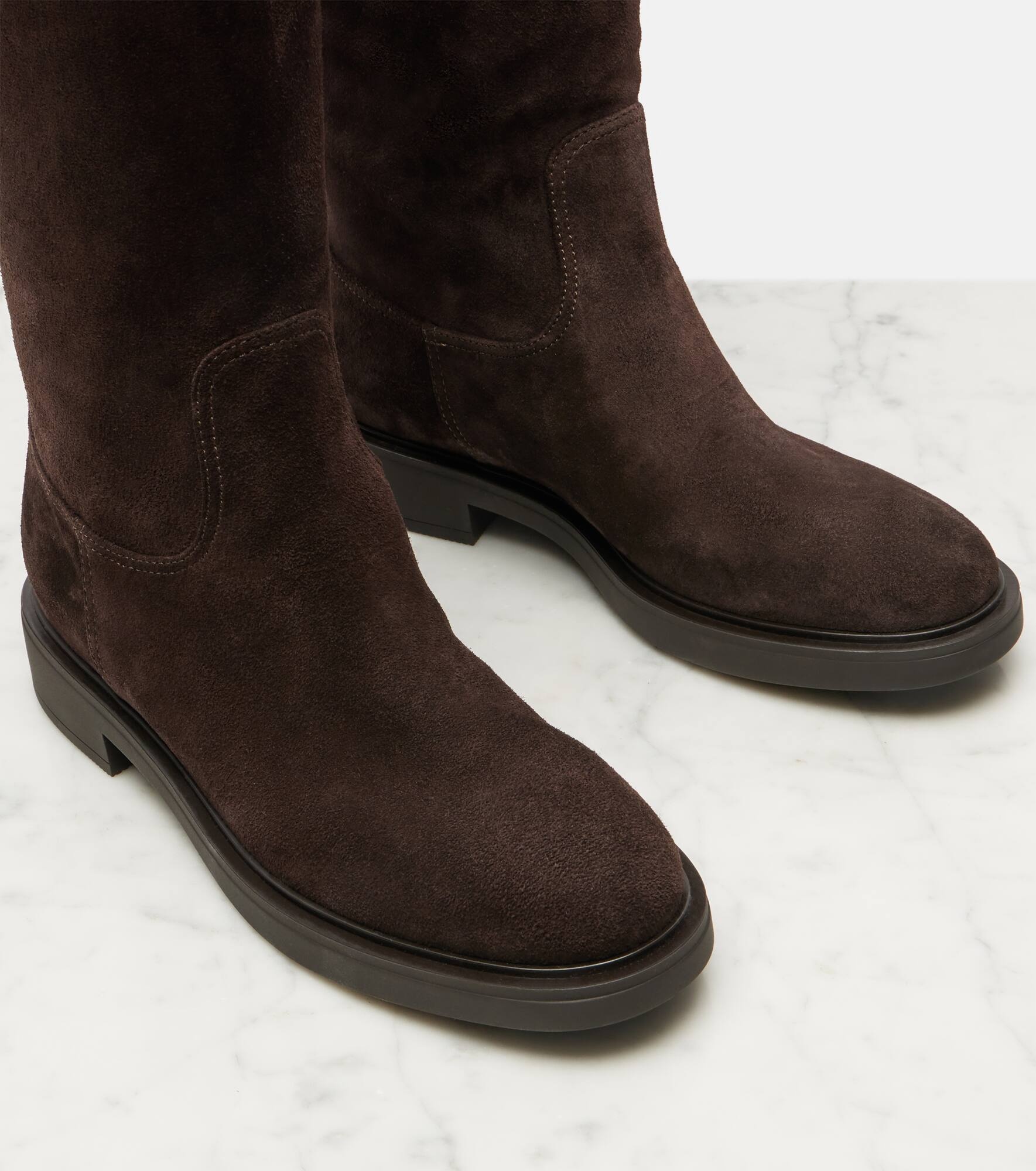Ascott suede knee-high boots - 5