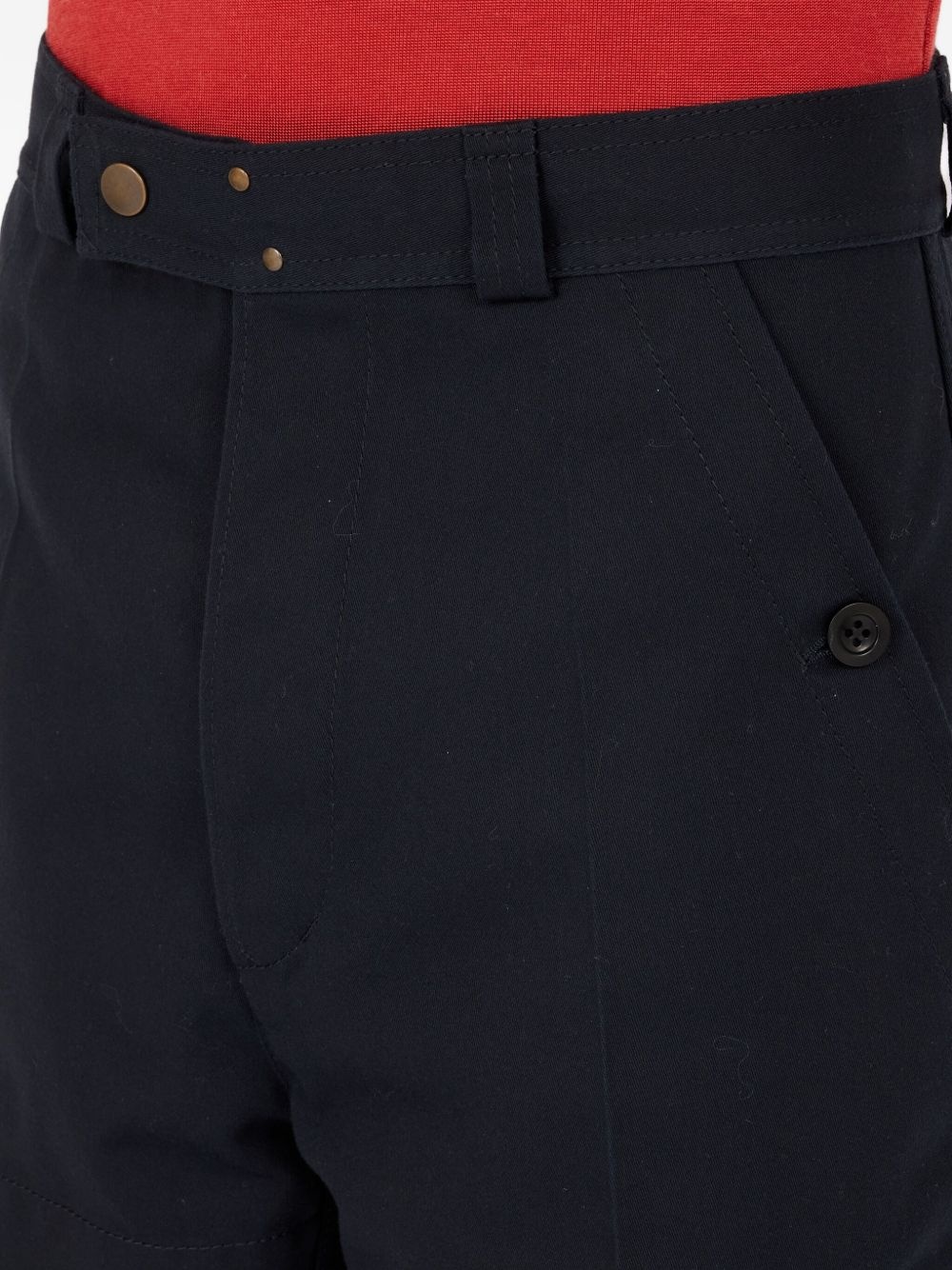 tapered high-rise trousers - 6