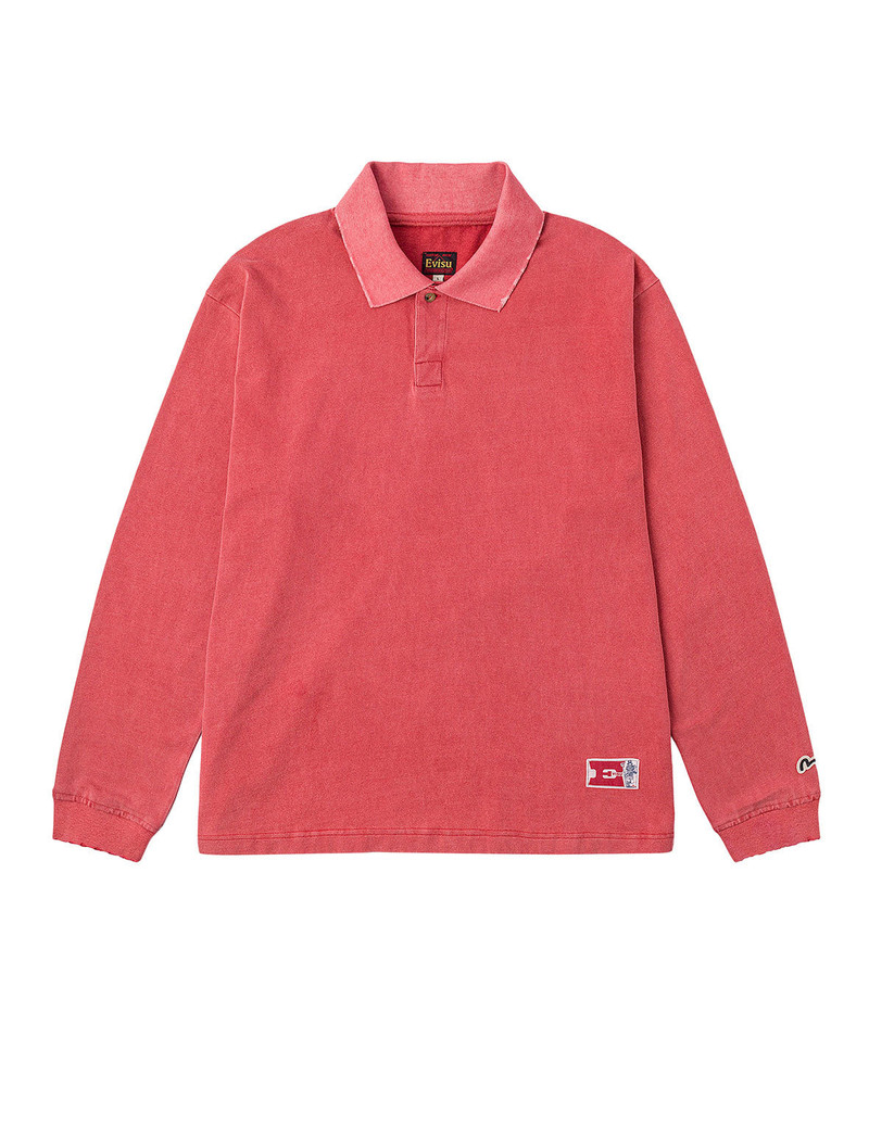 EVISU Seagull Appliqué Relax Fit Long-sleeve T-shirt outlook