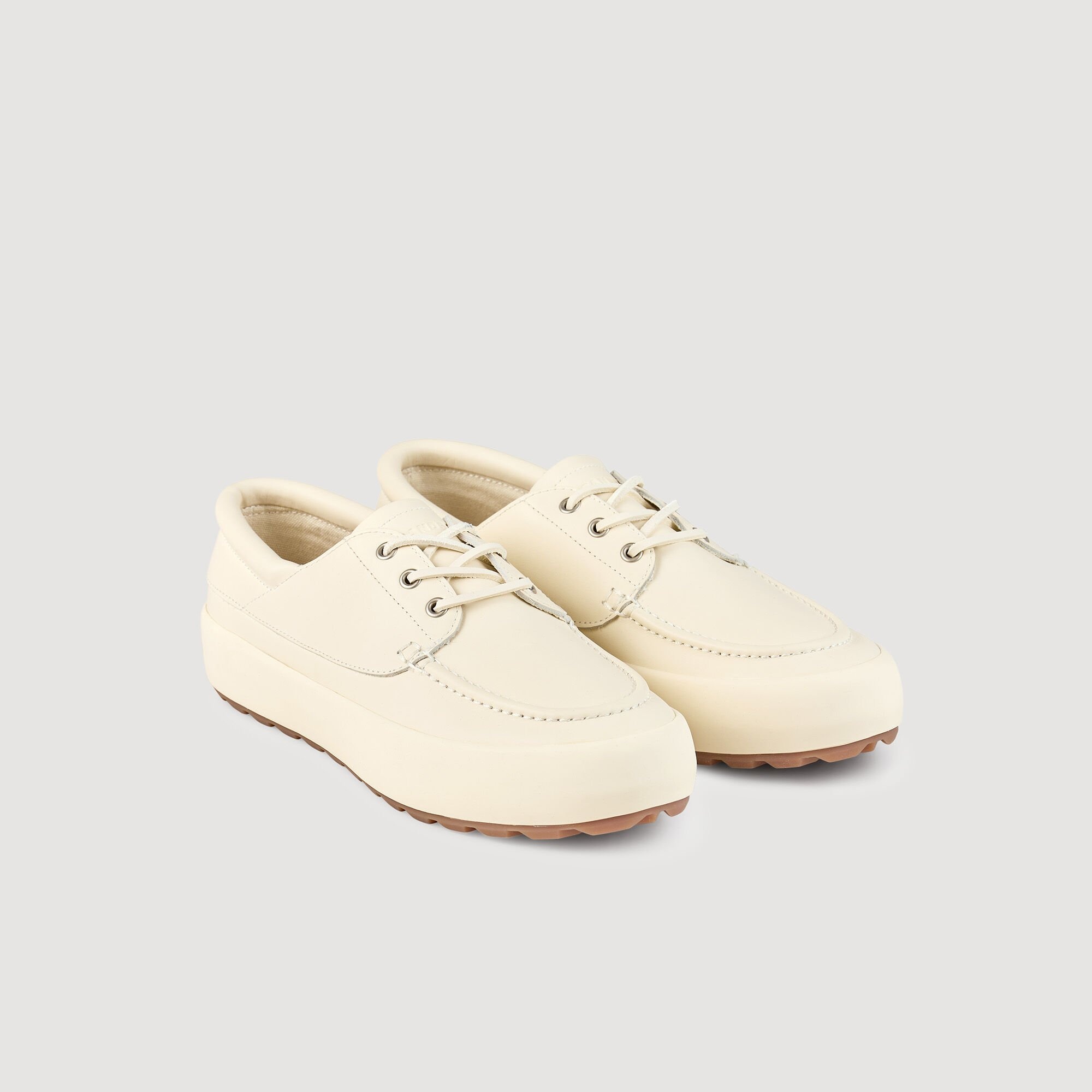 LEATHER BOAT SHOES - 2
