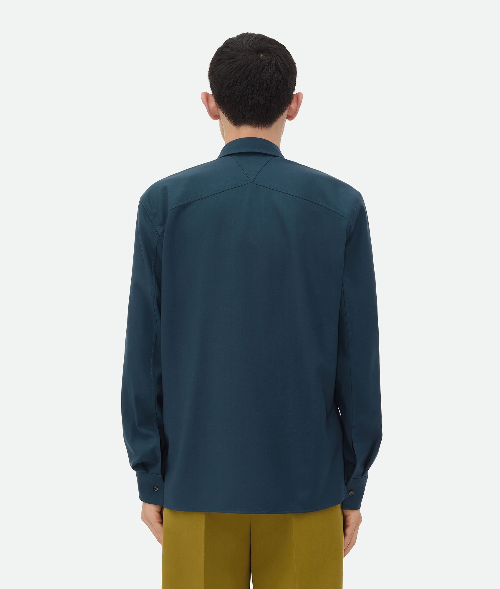 Light Wool Twill Shirt - 3