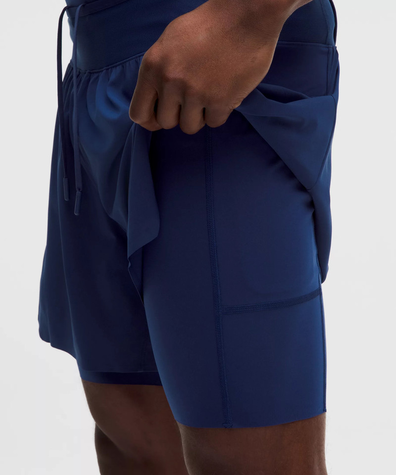 Fast and Free Multi-Pocket Running Short 5" 7