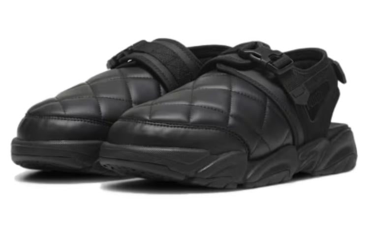 PUMA x PLEASURES TS-01 Quilt Sandals 'Black' 396202-01 - 4