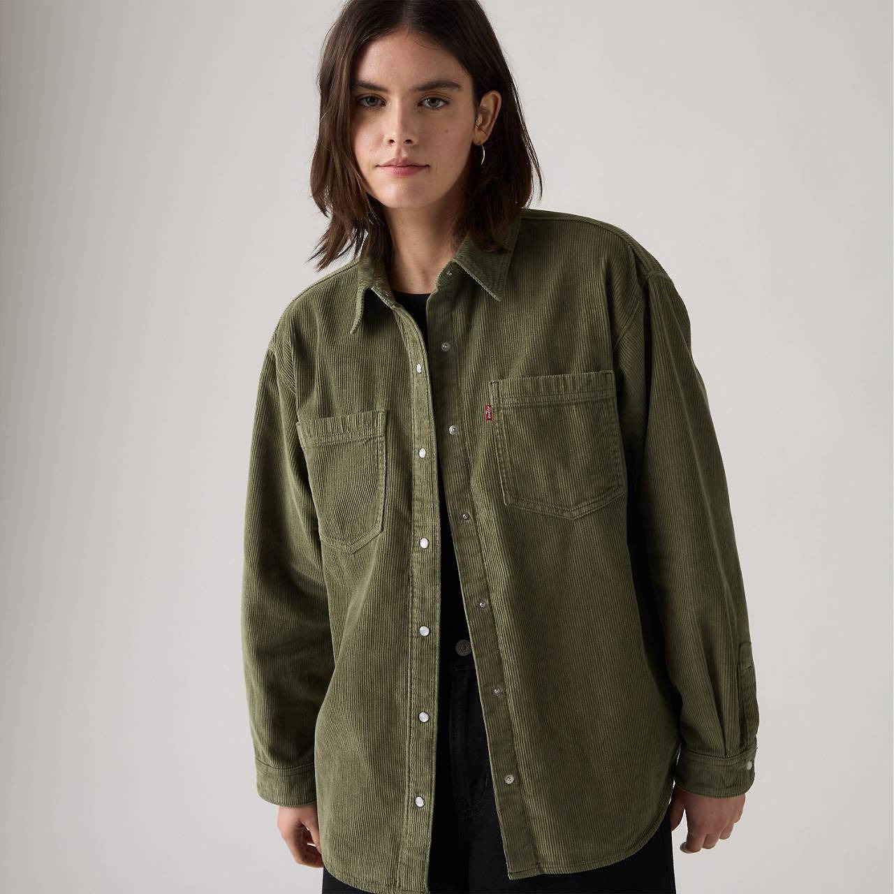 IRIS CORDUROY OVERSHIRT - 3