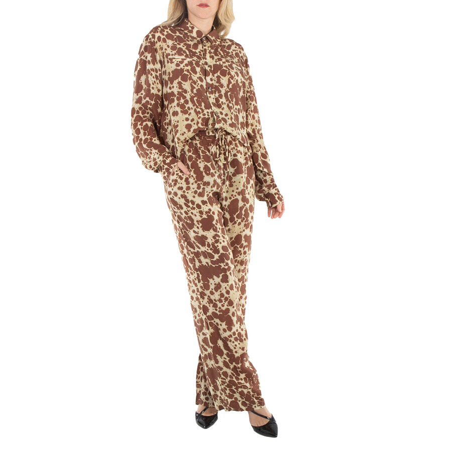 Nanushka Tie Dye Polyka Relaxed-Leg Pants - 4