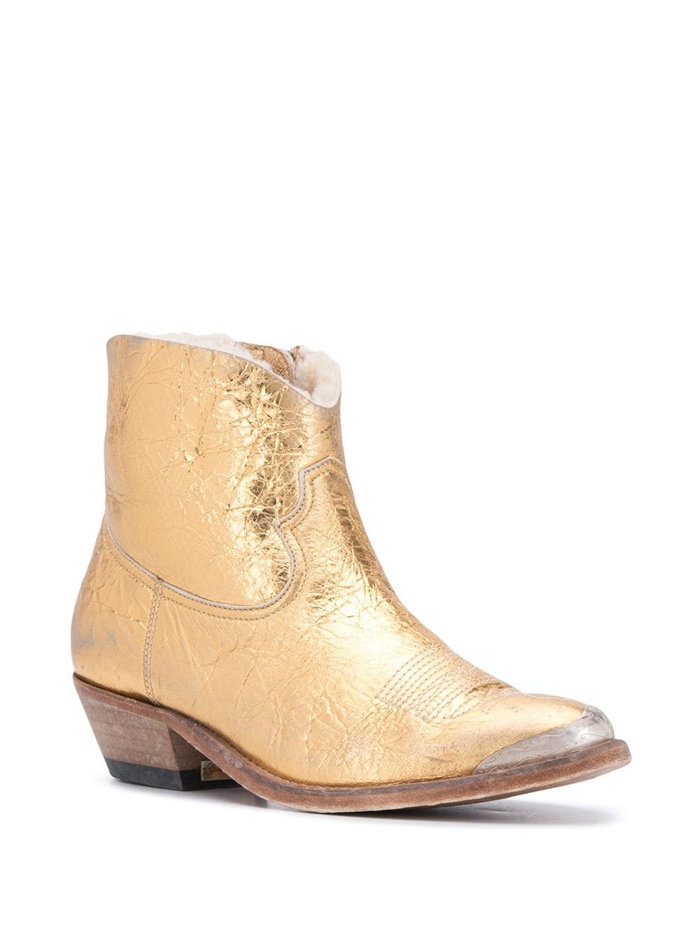 metallic cowboy boots - 2