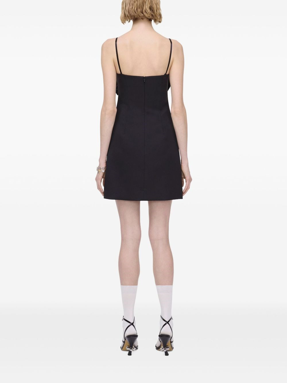 Bow detail mini dress - 4