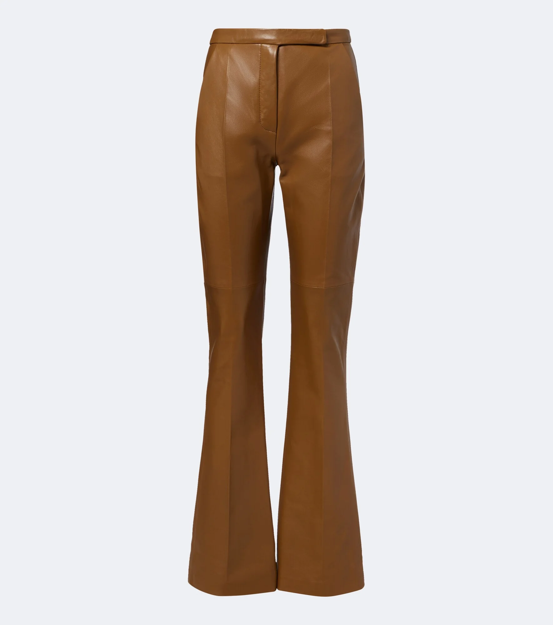 Leather flared pants - 1