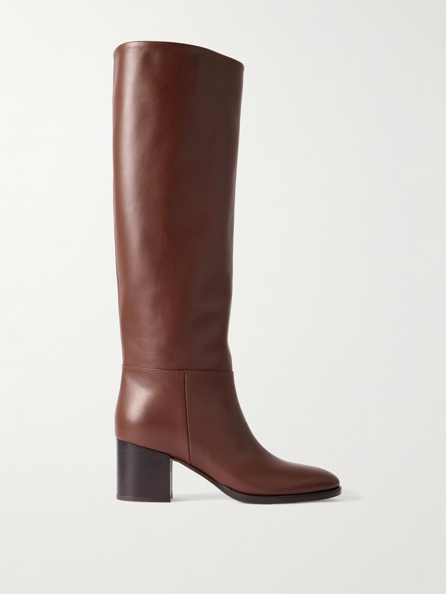 Santiago 60 leather knee boots Brown - 1