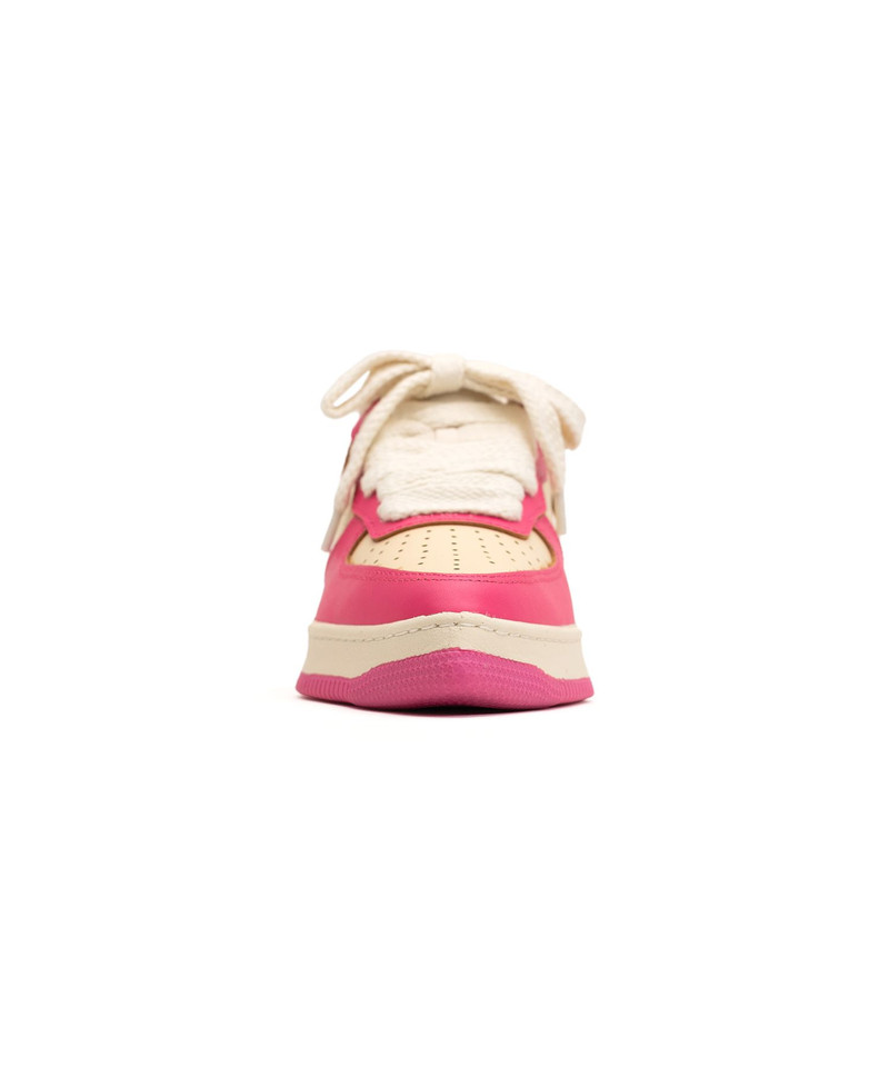 "ROSY" OG Sole Vintage Leather Low-top Sneaker 29