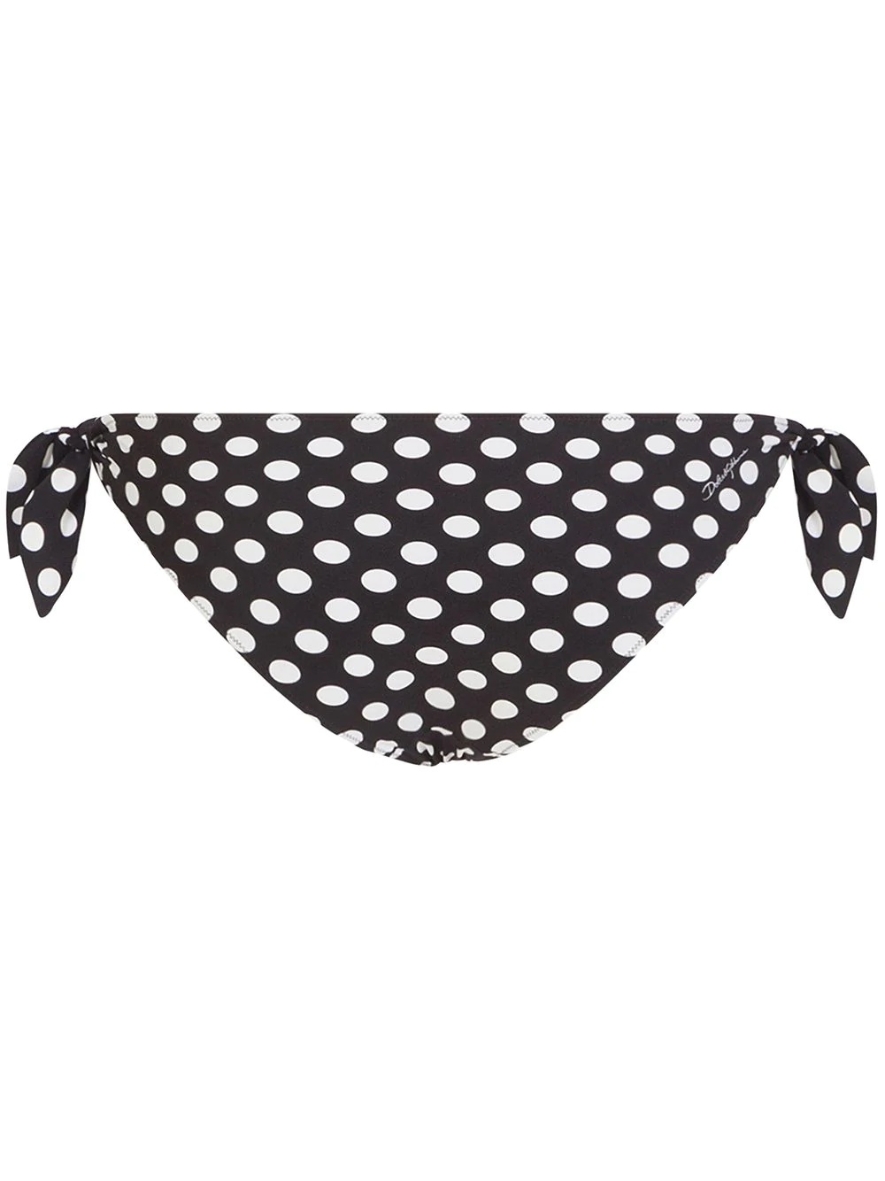 polka dot-print bikini briefs - 2