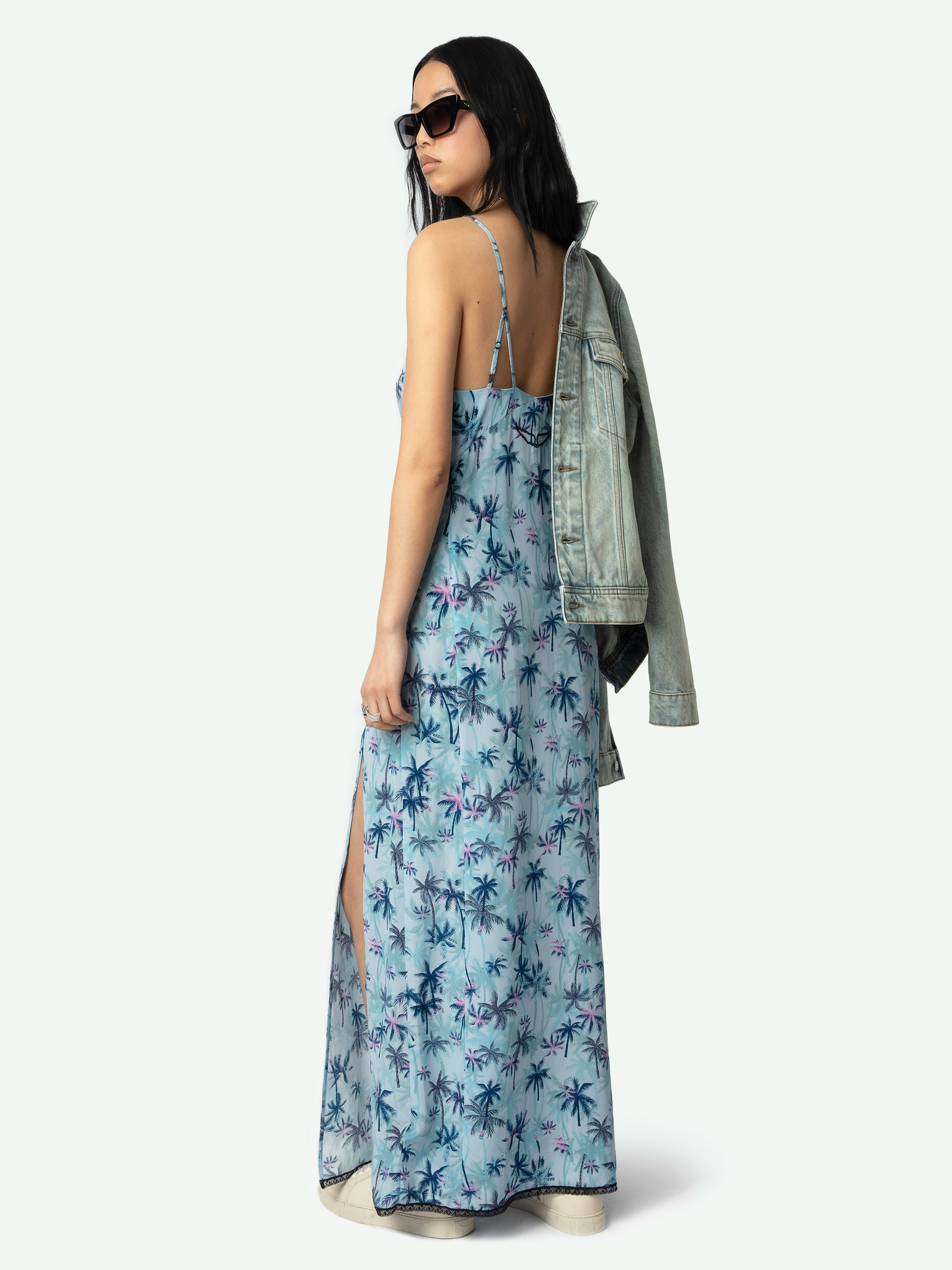 Ramelil Silk Vacation Dress - 3