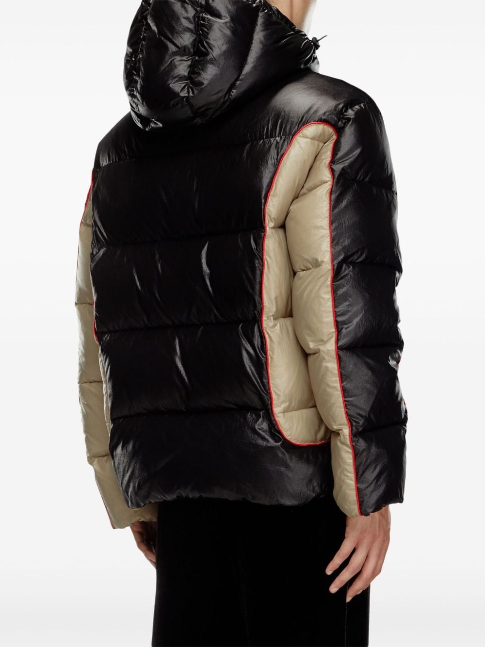 W-Ostend panelled padded jacket - 4
