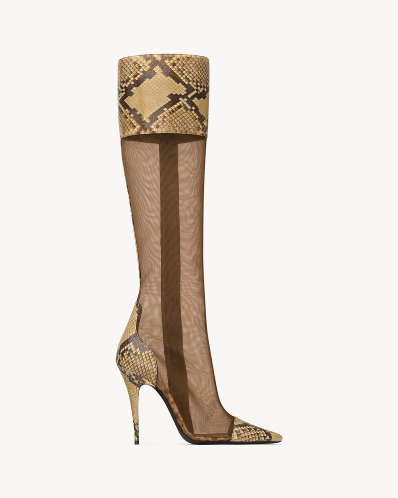 77 BOOTS IN MESH AND PYTHON 1