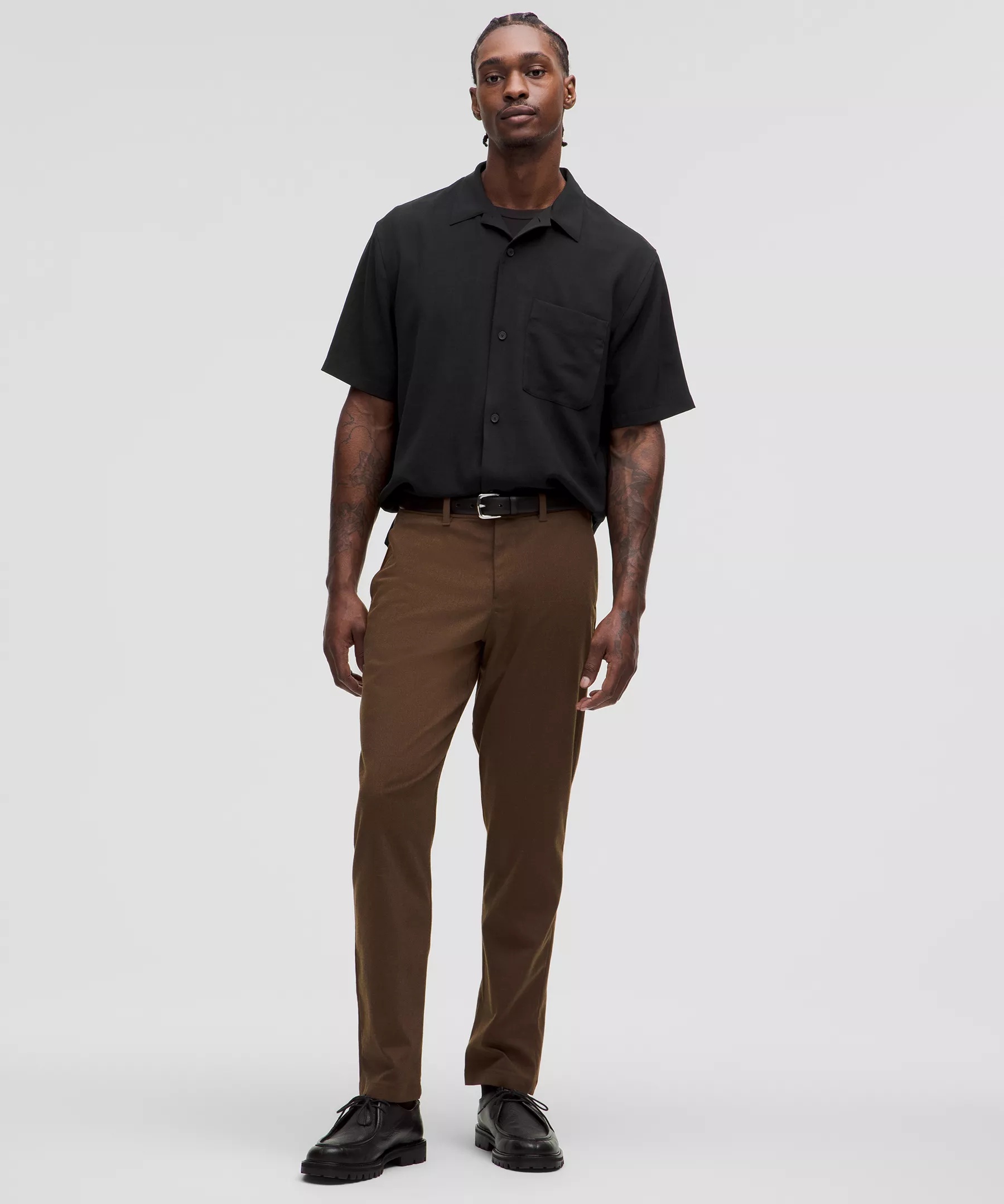 Lightweight Camp Collar Button-Up Shirt - 2