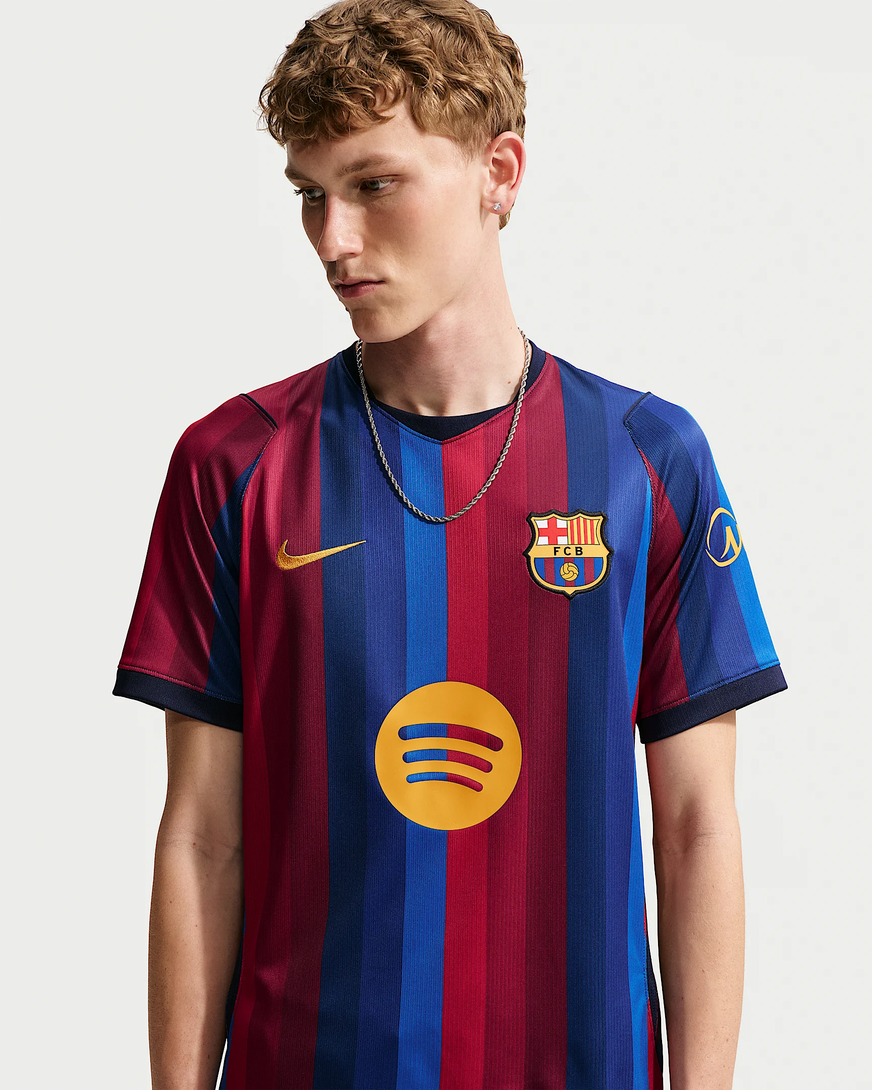 FC Barcelona 2026/27 Stadium Home Men's Nike Dri-FIT Soccer Replica Jersey - 1