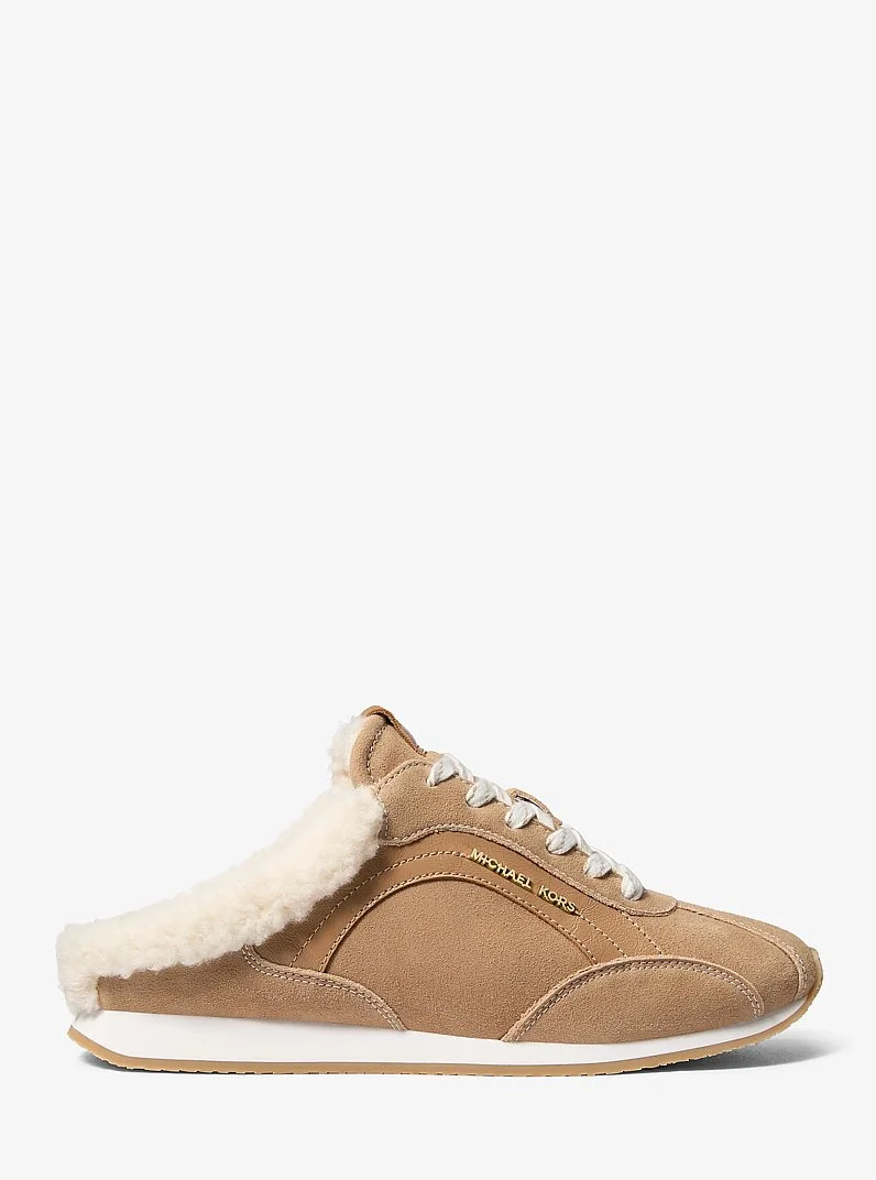Avi Faux Shearling Trim Slip-On Sneaker - 1