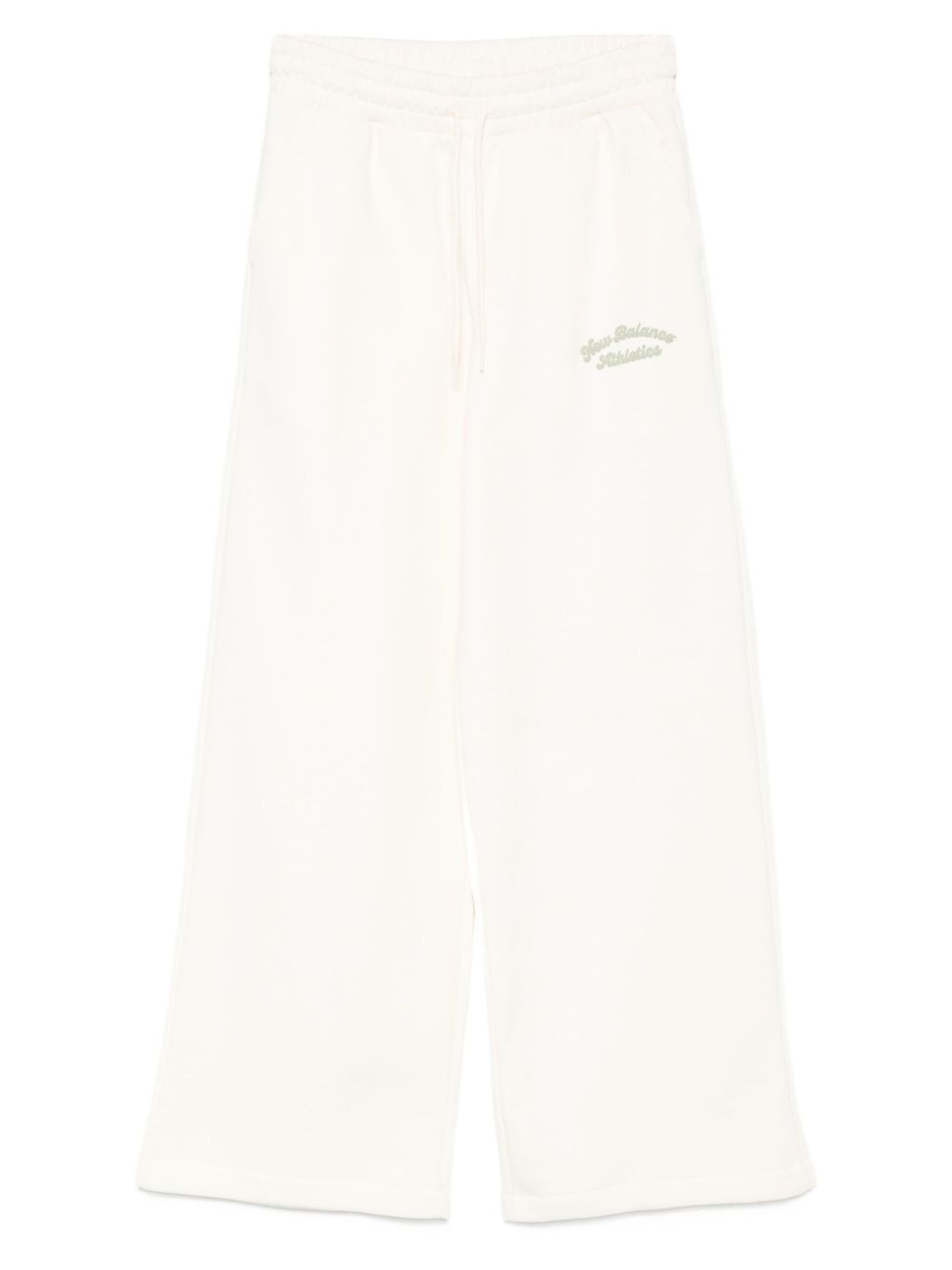 embroidered cotton sweatpants - 1