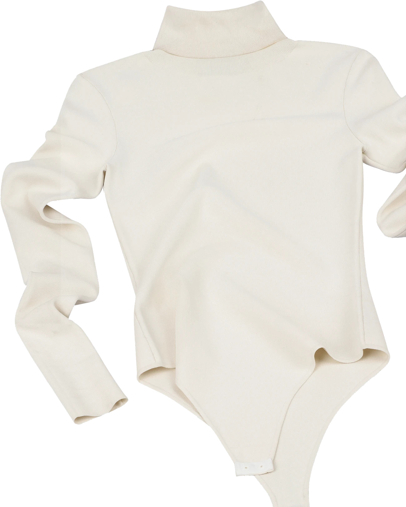 TURTLE NECK BODYSUIT OFF WHITE - 7