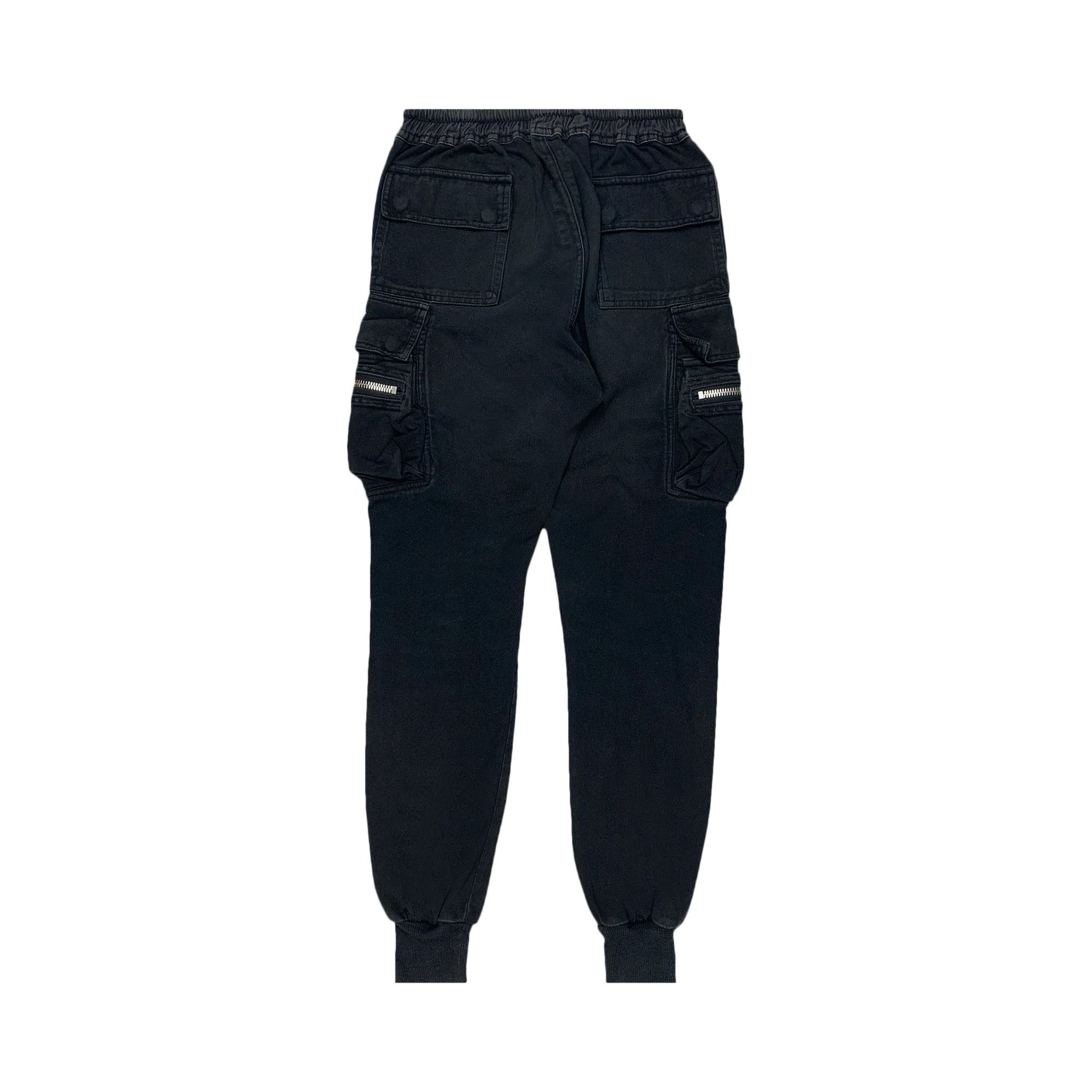 Rick Owens Mastodon Cargo Pants 'Black' - 2