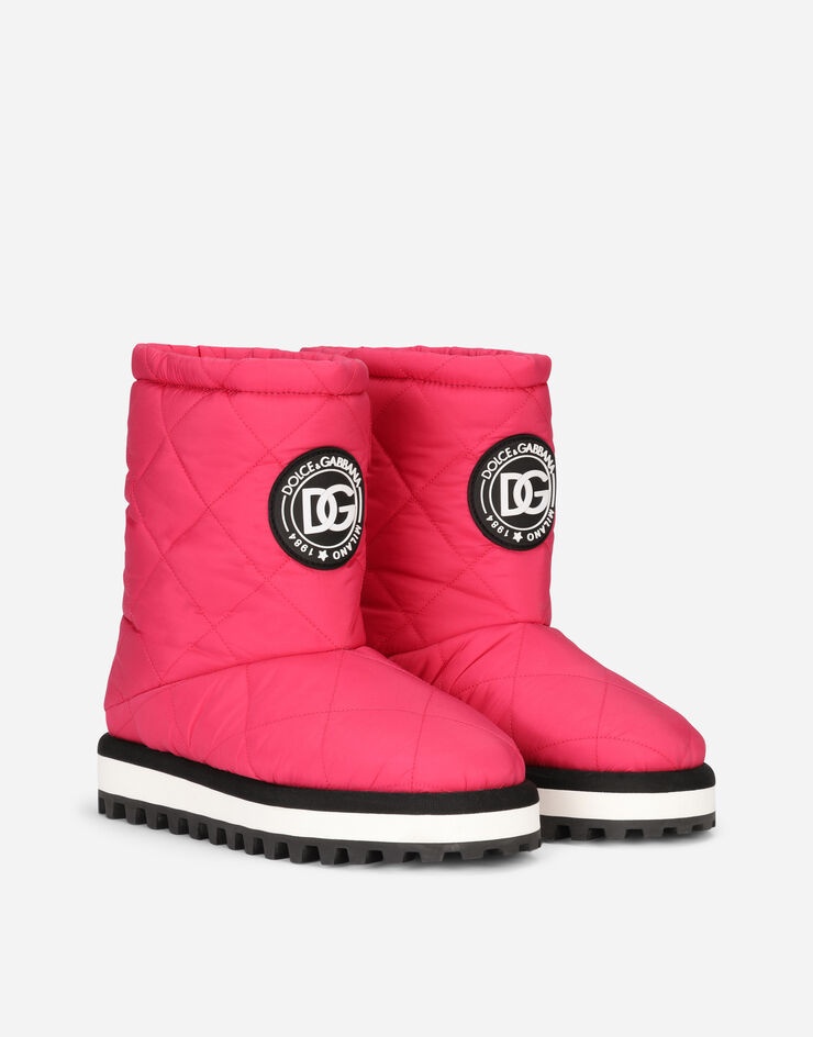 Nylon ankle boots with DG logo - 2