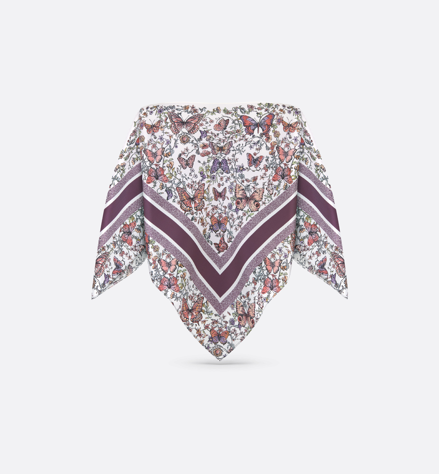 Toile de Jouy Papillon Dior Silk Top - 4