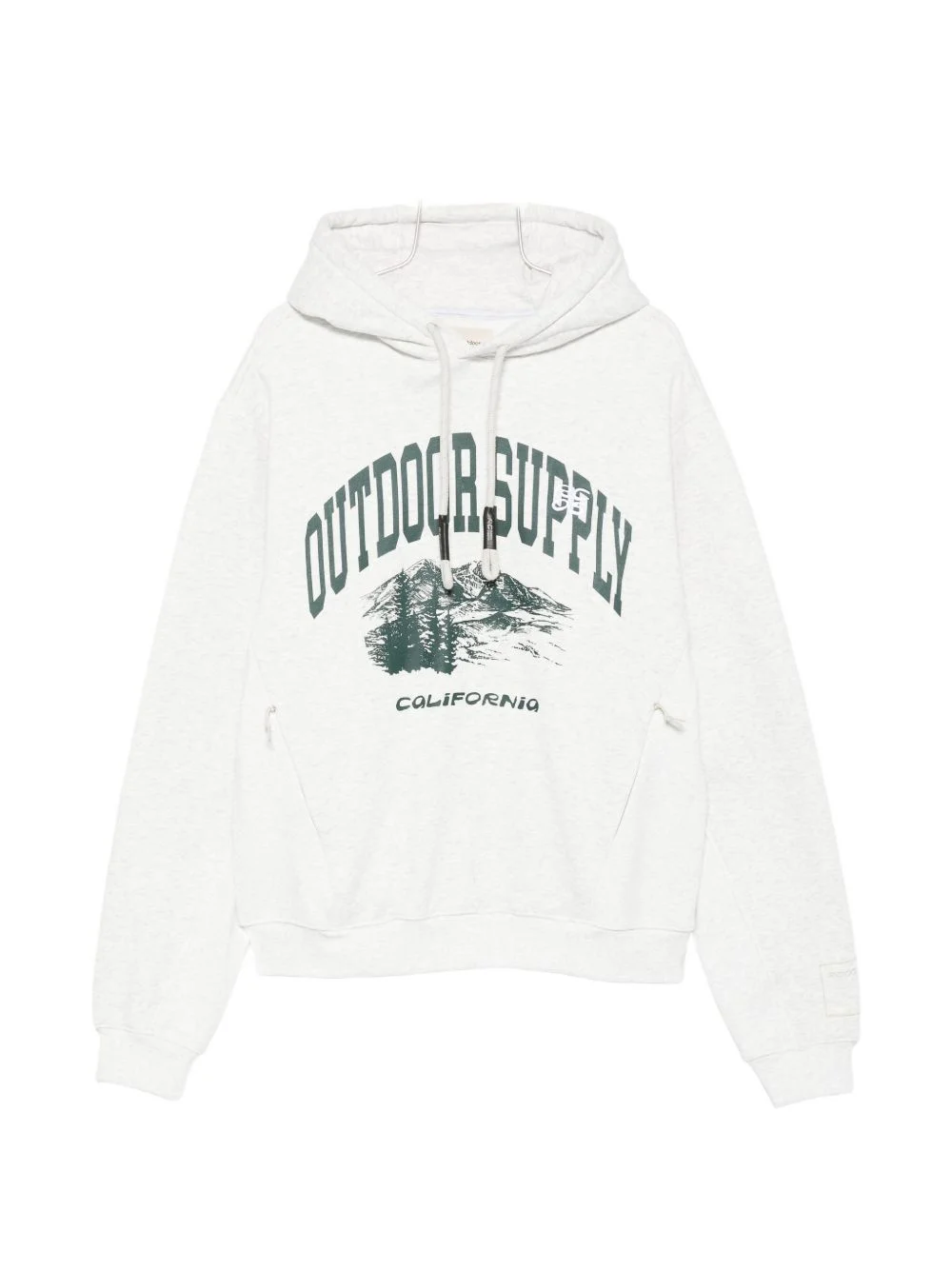graphic-print hoodie - 1