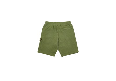 PALACE GIANT WOVEN LABEL SHORTS OLIVE outlook