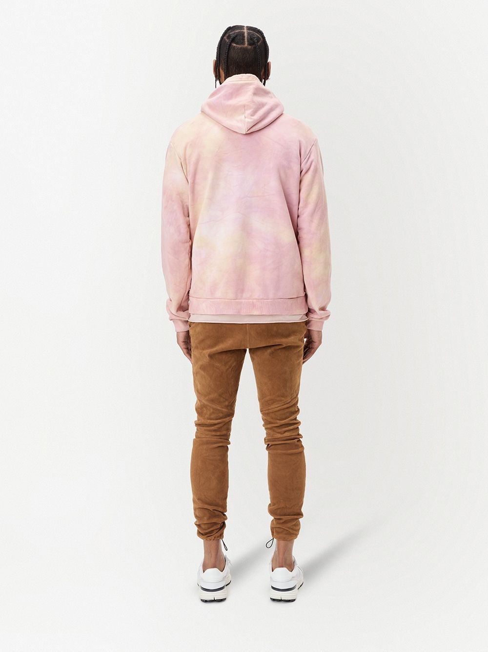 Beach tie-dye cotton hoodie - 4