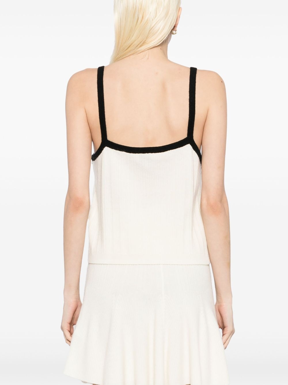 bow detailing vest - 4