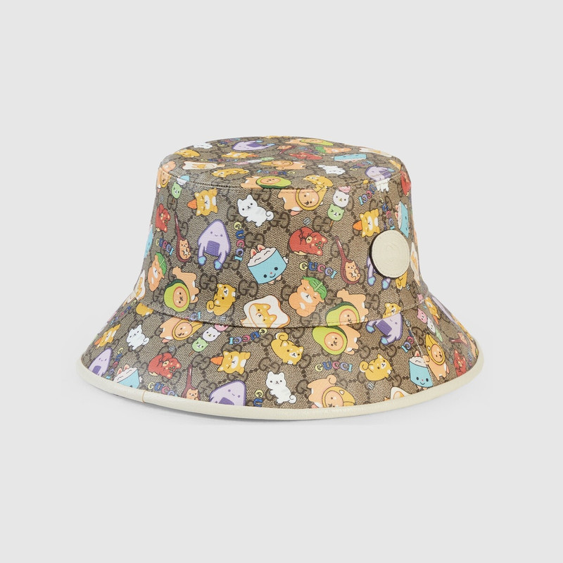 Gucci animal Supreme bucket hat 4