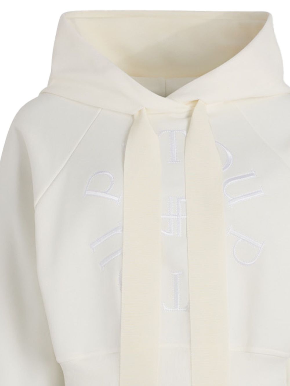 Medallion organic-cotton hoodie - 4