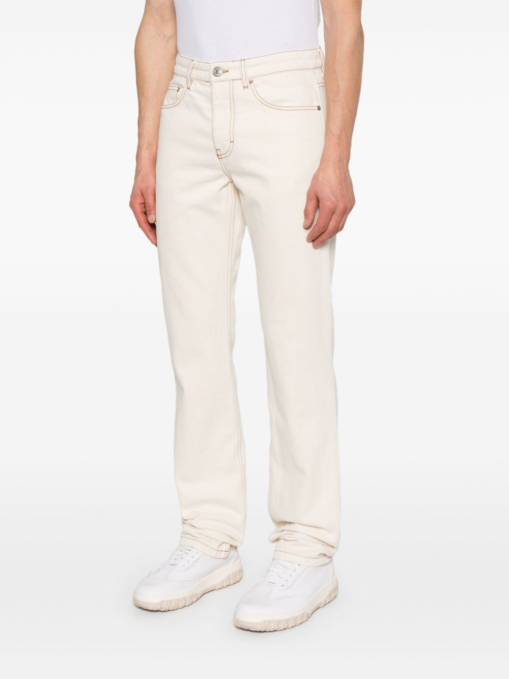 logo-patch jeans - 3